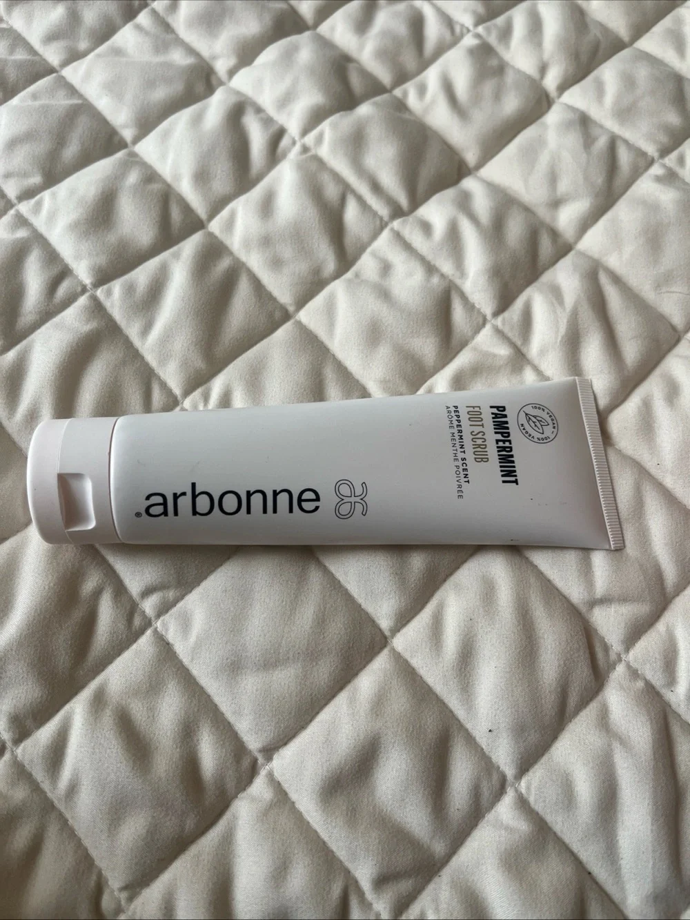 Arbonne Pampermint Foot Scrub And Foot Cream Peppermint Scent Perfect Feet NEW